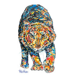 In The Wild | Tiger Painting - Paintings