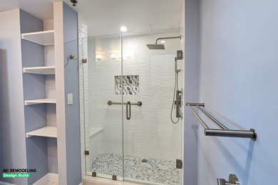 Bathroom - modern bathroom idea in DC Metro