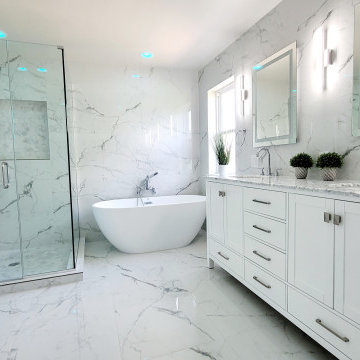 Modern Main Bathroom amazing transformation