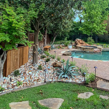 Luxury Pool-Side Retreat with Native Plantings | Allen, TX