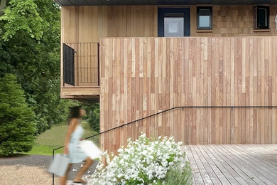 Home design - modern home design idea in Boston