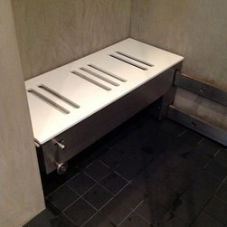 Corian Mobile Shower Bench - Shower Benches & Seats