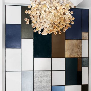 KLAD™ Mixed Media Leather Wall