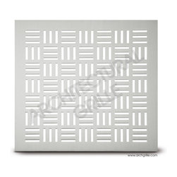 Architectural Grille - PERFORATED GRILLE: #201 - PARQUET - Registers Grilles And Vents