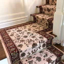 Single Landing Stair Runner Installations - Hall And Stair Runners