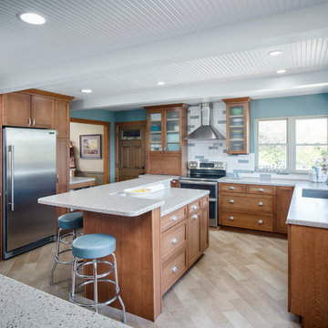 Sleek Light-Filled Kitchen