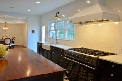 Transitional home design photo in Baltimore