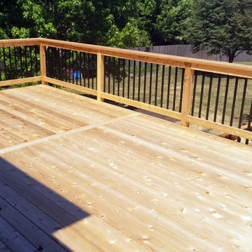 Cedar Resurface and Custom Cedar Wall