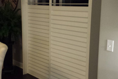 By-Pass Shutters for Sliding Glass Door