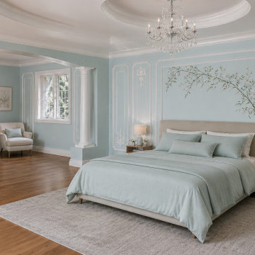 Elegant Classic Bedroom Wall Mural