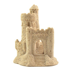 SAND-DECO Sand Castle Figurine 118, 4" Tall - Decorative Objects And Figurines