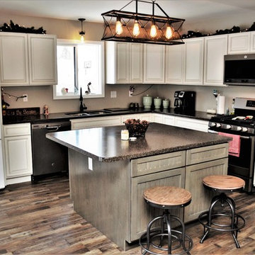 Knox, IN. Haas Lifestyle & Signature Collection. Open Concept Maple Kitchen