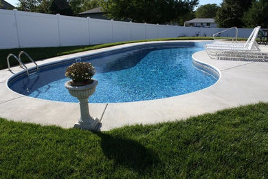 Inspiration for a timeless pool remodel in Other