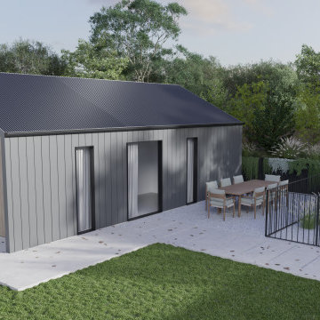 Venus Bay Granny Flat- 1 Bed + Study- Pitched Roof