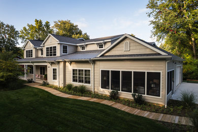 Example of an exterior home design in Other