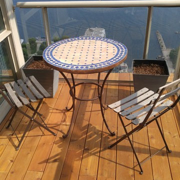 Infinity Deck With Subtle Lighting