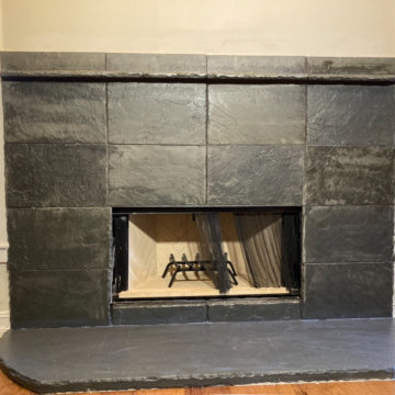 Fire Place Surround, Hearth, and Mantel