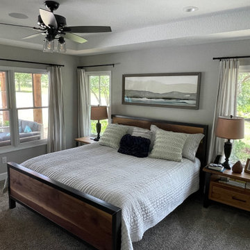 Custom Home - Master Bedroom