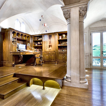 SANTO PASSAIA "Study of St. Jerome" - MILAN 2013. Panoramic view of the two room