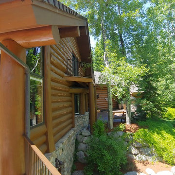 Hayden Lake Log Home