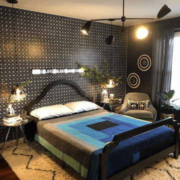Striking Cool Black Wall Decor for Bedroom - Melmitchia