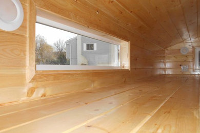 Minimalist home design photo in Denver