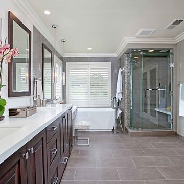 Subtle Serenity Master Bathroom