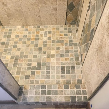 Tile Shower Waterfalls