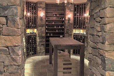 Inspiration for a wine cellar remodel in DC Metro