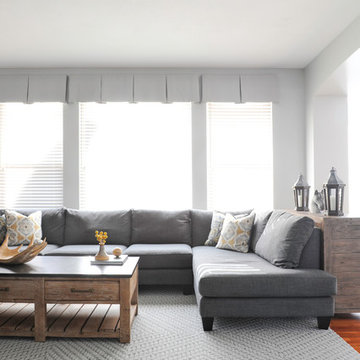 Rustic Touch Family Room