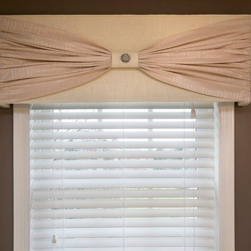 Hallway Bath Window Treatment