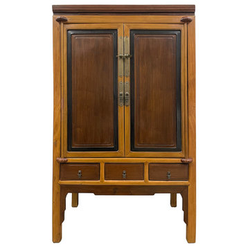 Consigned Antique Chinese NingBo TV Cabinet, Armoire/Wardrobe