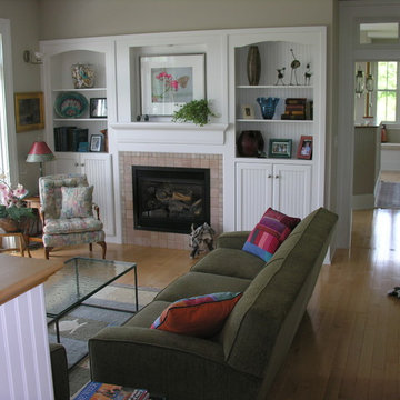 Gray and White Kitchen