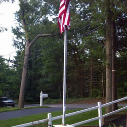 PVC Newel Post & Column Wraps - Flags And Flagpoles