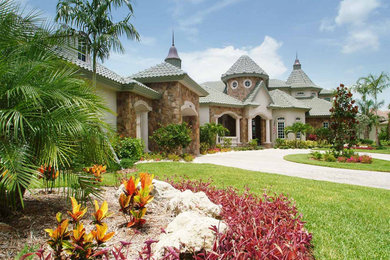 French country exterior home idea in Atlanta