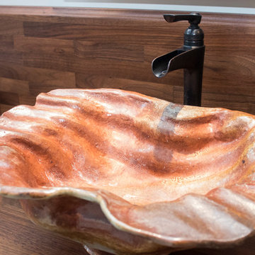 Rustic Master Bathroom Suite Remodel