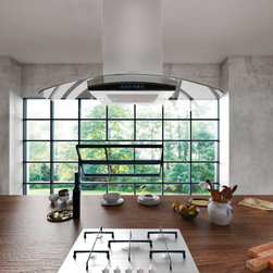 CINGOLI // A new design for a lighter airy environment - Range Hoods And Vents