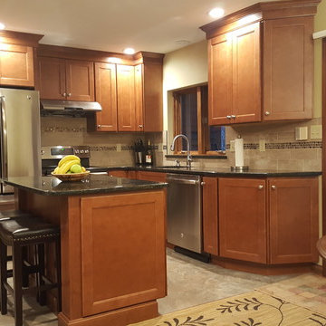Open concept granite delight