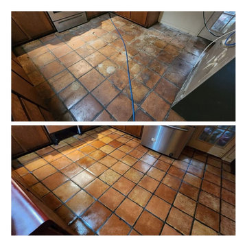 Tile Floor Cleaning