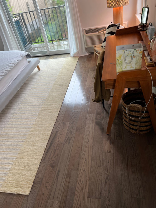 Can I layer another rug here?