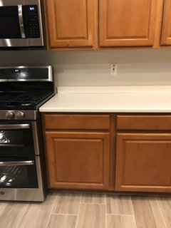 We Have Cinnamon Maple Cabinets What Color Hardware