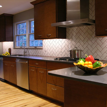 Mid Century to Modern Kitchen