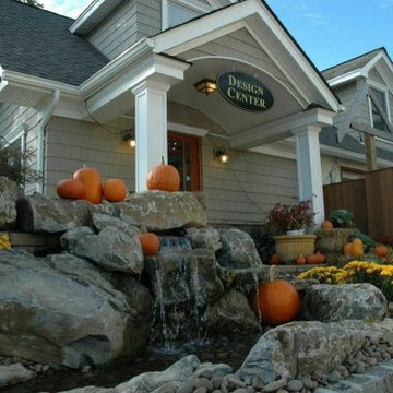 Hardy Mums outside The Deck and Patio Design Center