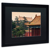Philippe Hugonnard 'Ming Dynasty' Art, Black Frame, Black Matte, 20"x16"