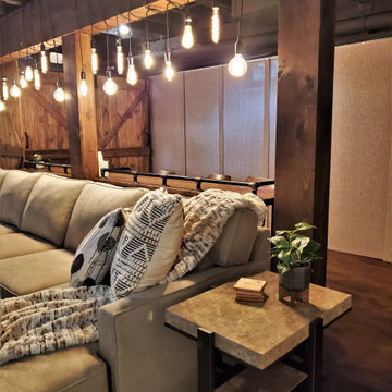 Industrial Urban Loft Basement