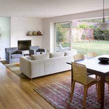 remodel - living room at back of house