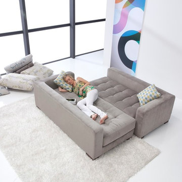 Manacor Sectional Sofa Sleeper by Famaliving California