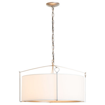 Hubbardton Forge 104250-1023 Bow Pendant in Natural Iron