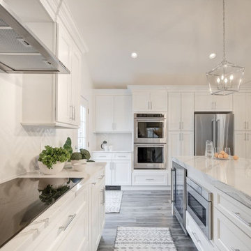 Massapequa White Kitchen