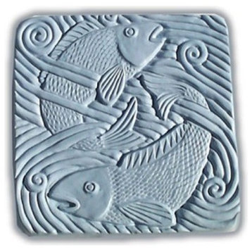 Fish in Water Stepping Stone Mold